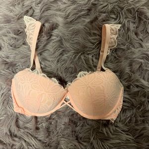 PINK push up bra.